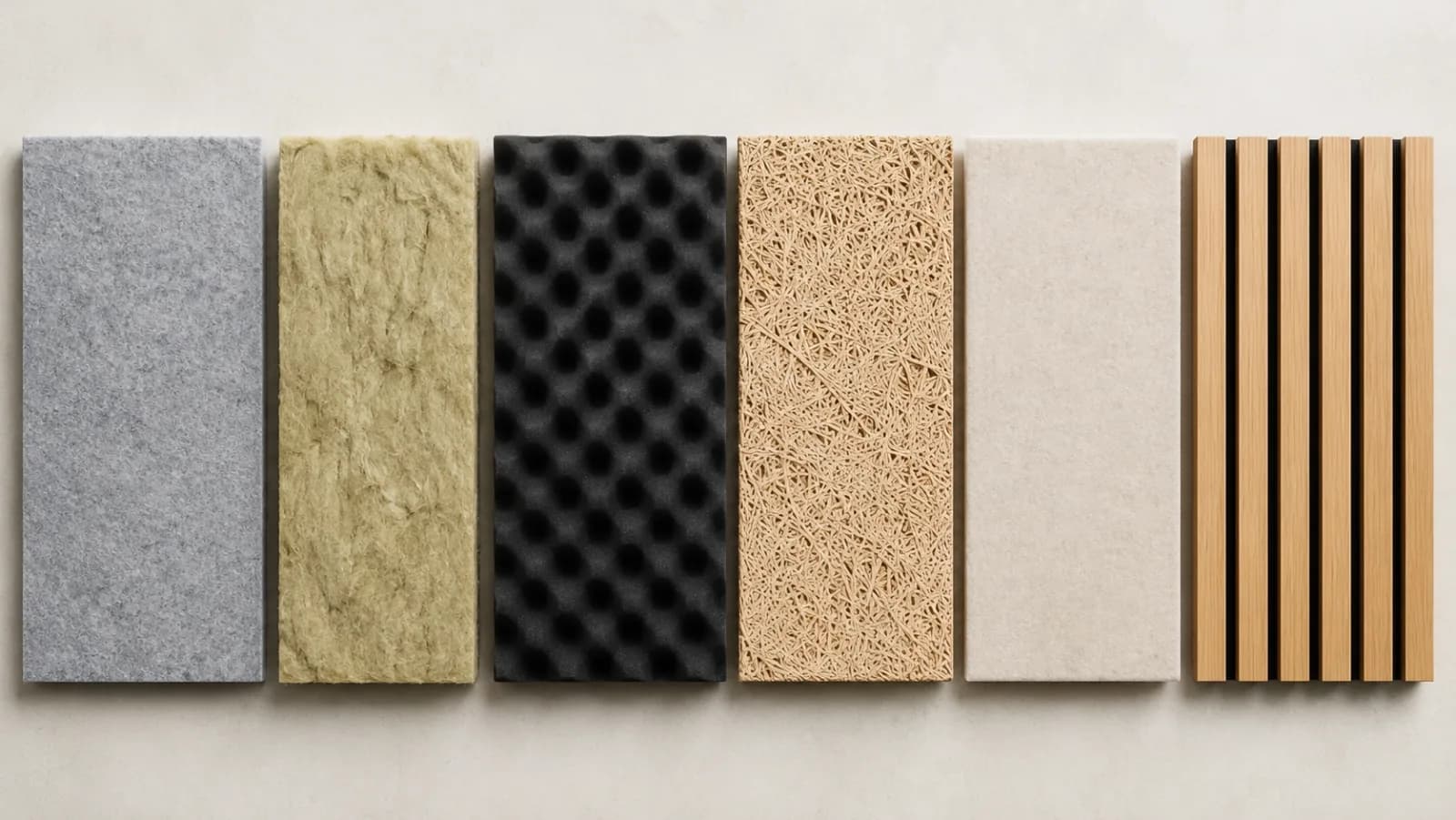 Geluidsdempend materiaal vergelijken: 6 opties eerlijk naast elkaar