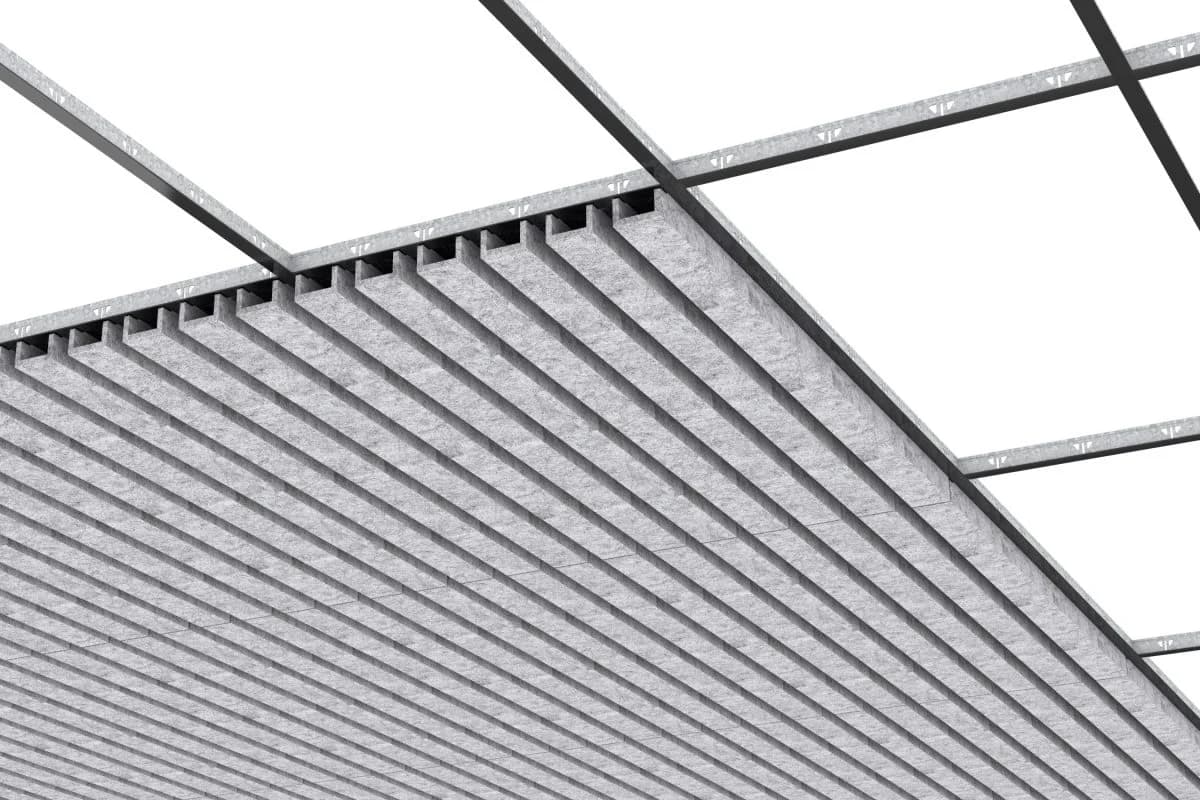 PETfelt Akoestisch Systeemplafond