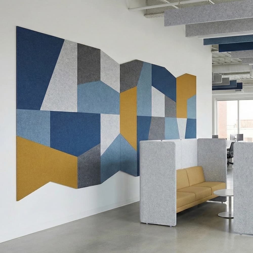 PETfelt wandbekleding