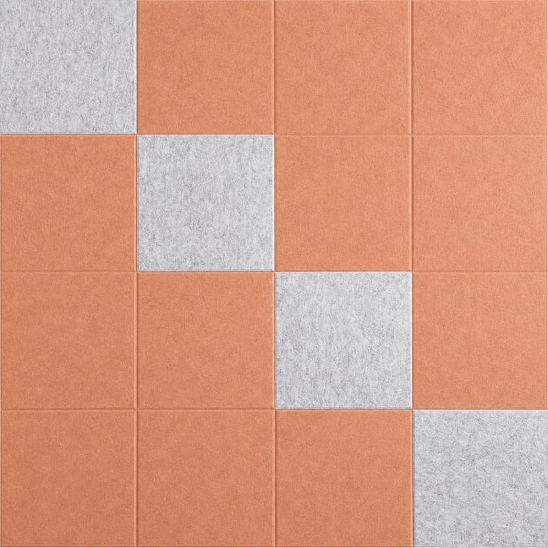 PETfelt wandtegels patroon Vierkant