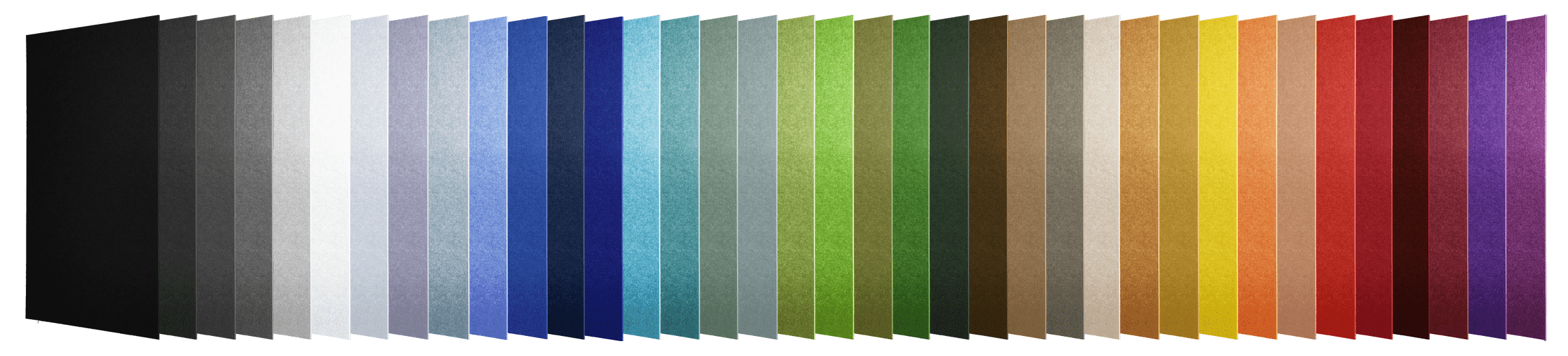petfelt panelen 37 kleuren